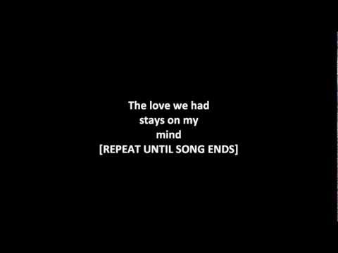 Dru hill-The love we had stay’s on my mind (with lyrics on screen)! HD