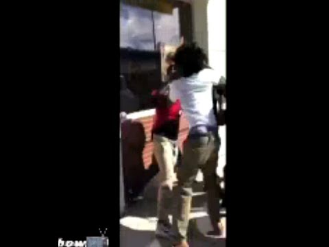 Chief Keef and his crew jump man outside of McDonalds