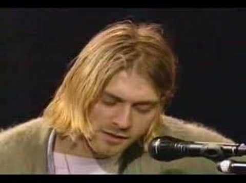 Nirvana rehearsing “the man who sold the world”