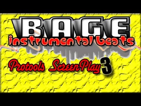 Pro Tools Instrumental Screen Plays – (Rap Beat) Instrumental Crazy Synth HipHop Music Producer Beat Making