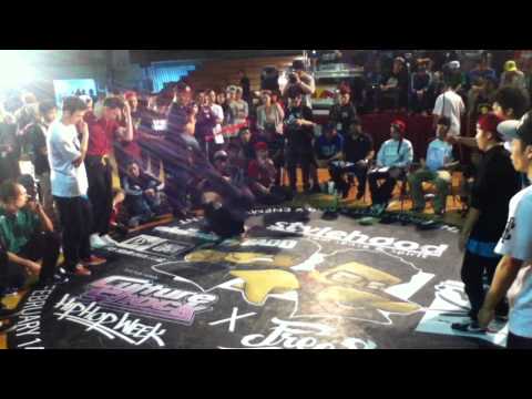 Culture Shock HipHop Week 2013 Crew Battle Semi Final – S2tewite gang (POLAND) vs TC (TAIWAN)