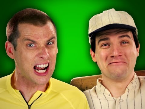 Epic Rap Battles of History -Behind the Scenes – Babe Ruth vs Lance Armstong