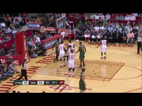 [HD] Rockets vs Jazz – Full game highlights  2013.03.20
