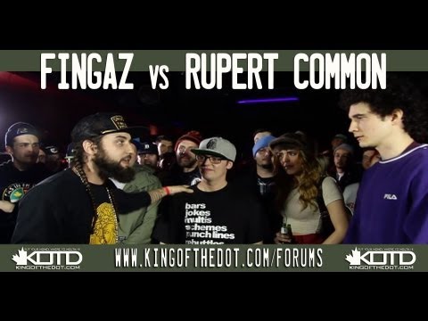 KOTD – Rap Battle – Fingaz vs Rupert Common
