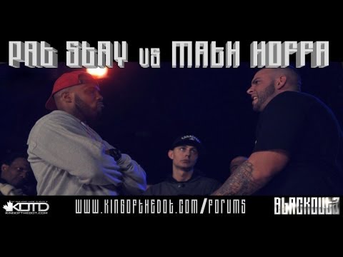 KOTD – Rap Battle – Pat Stay vs Math Hoffa *Co-Hosted by Drake & Maestro Fresh Wes*