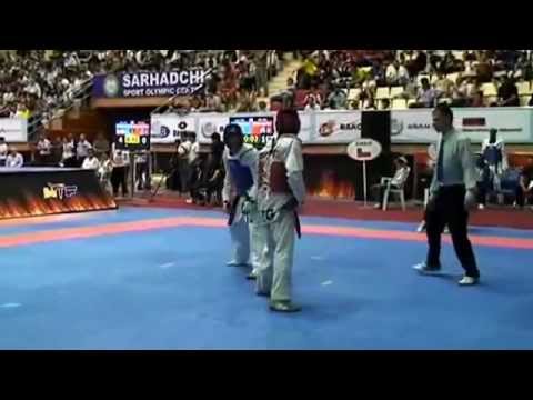 London Olympics 2012 Taekwondo Baku 68kg AFG vs CHI Officla Video 2012!