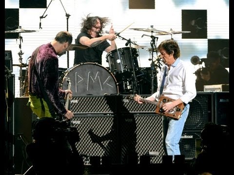 Nirvana Reunion 2012 – With Paul Mccartney – 12 . 12 .12  Concert for sandy