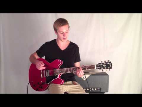 Jazz Guitar Lesson: Rhythm changes and jazz chords voicings