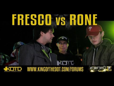 KOTD – Rap Battle – Fresco vs Rone