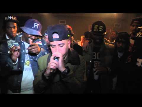 “R.F.C. (Smoke DZA, Al-doe, NymLo) Cypher Boiler Room Harlem Rap Life