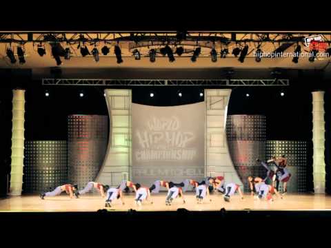 UP StreetDance Club (Philippines) at World Championship Finals 2012 (Megacrew)