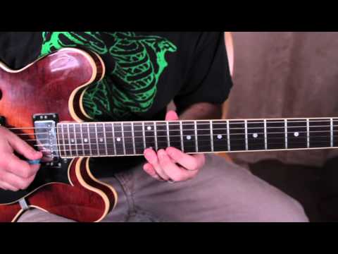 Guitar Scales Lesson – The 5 Positions of the Minor Pentatonic Scale – blues scale