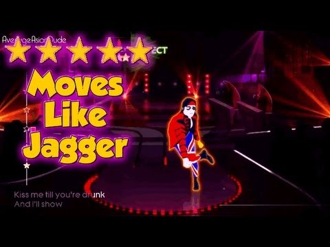 Just Dance 4 – Moves Like Jagger – 5* Stars