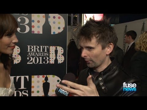 Muse’s Matt Bellamy on GRAMMYs vs BRITs – BRIT Awards 2013