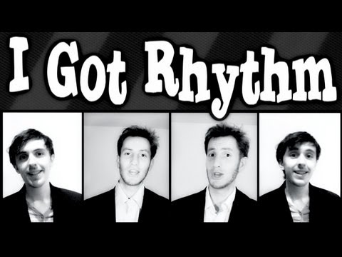 I Got Rhythm (Gershwin) – A CAPPELLA barbershop quartet – Trudbol & JRoseJazz