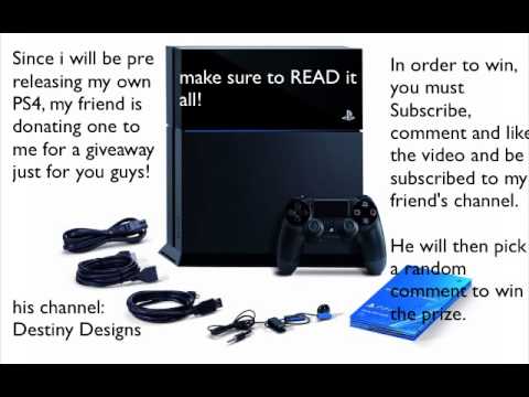 PS4 Giveaway Be QUICK!