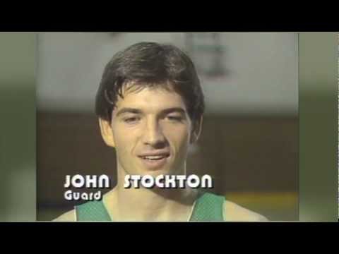 The Utah Jazz select John Stockton in 1984 NBA Draft