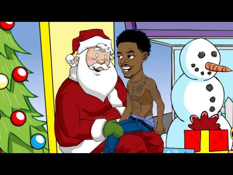 Chief Keef and Rich Homie Quan sit on Santa’s Lap