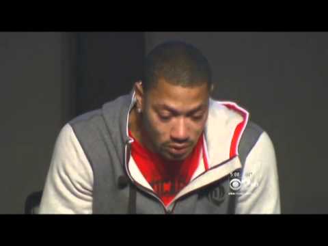 Derrick Rose Chokes Up Talking About Violence In The City, Rehab, Fans At The Adidas D Rose 3 Launch
