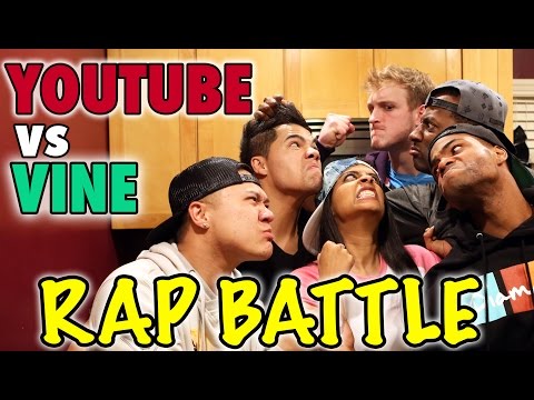 YouTube vs Vine – RAP BATTLE! (ft. King Bach, DeStorm, Logan Paul, Timothy DeLaGhetto & D-Trix)